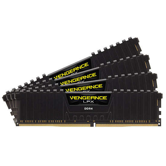Mémoire RAM Corsair Vengeance LPX Black DDR4 4 x 8 Go (32 Go) 4133 MHz CAS 19