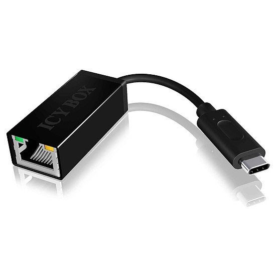 Carte réseau Icy Box IB-AC535-C - Adaptateur USB Type-C vers Fast Ethernet