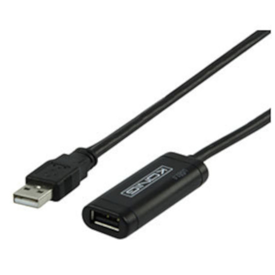 Câble USB Rallonge USB 2.0 active (mâle/femelle) - 5 mètres