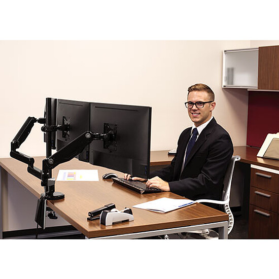Bras & support écran PC Fellowes Platinum Series Triple écran - Autre vue