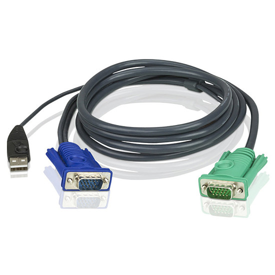 KVM Aten - Câble KVM USB - 1,80m 