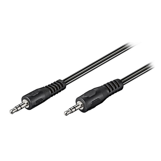 Câble Jack Câble audio Jack 3.5 mm stéréo mâle/mâle (10 mètres)