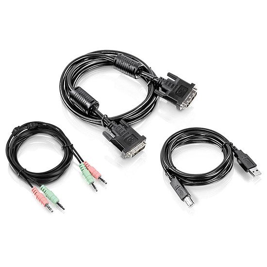 KVM TrendNet - TK-CD10- Kit de 3 câbles