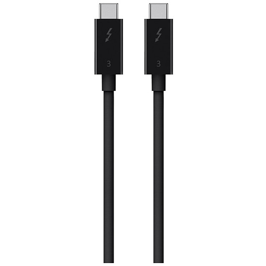 Câble USB Belkin Câble Thunderbolt 3 - 2 m (F2CD085BT2M-BLK)