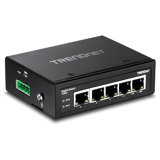 Switch et Commutateur TrendNet TI-G50 - Switch 5 ports Gigabit - Autre vue