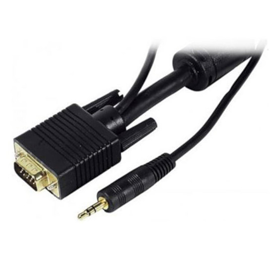 Câble VGA Câble VGA + Jack mâle / mâle (1.8 mètre)
