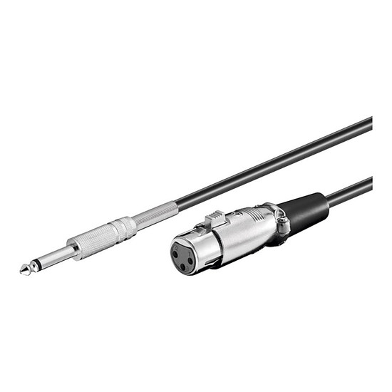 Câble optique Câble microphone Jack 6.35 mm / XLR 3P femelle (6 m)