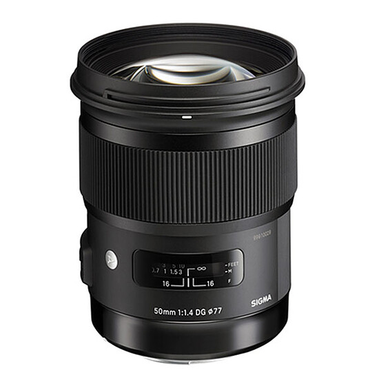 Objectif pour appareil photo Sigma 50mm F1,4 DG HSM ART monture Canon