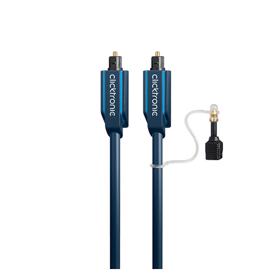 Câble optique Toslink Clicktronic câble optique - 2m - Autre vue