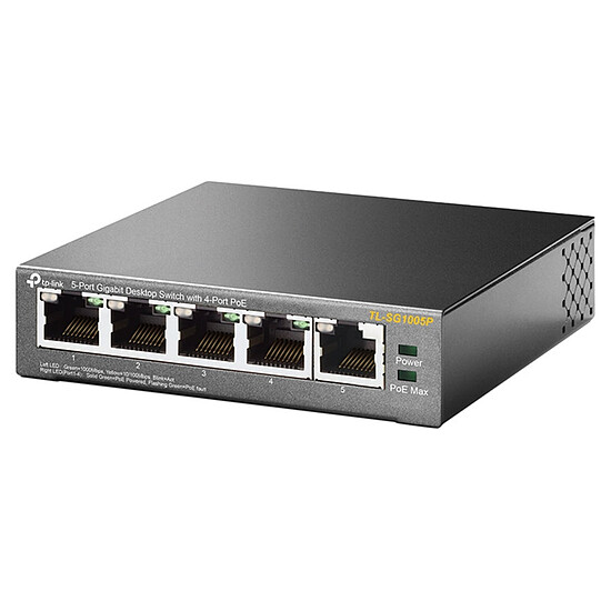 Switch et Commutateur TP-Link TL-SG1005P - Autre vue