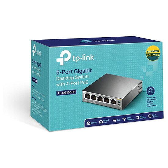 Switch et Commutateur TP-Link TL-SG1005P - Autre vue