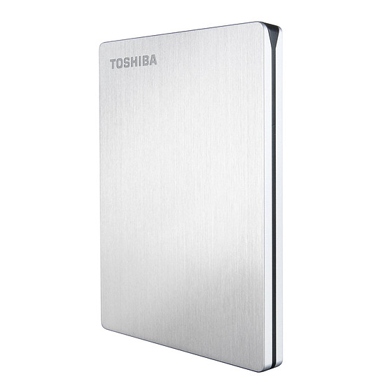Disque dur externe Toshiba Canvio Slim - 1 To (Argent)