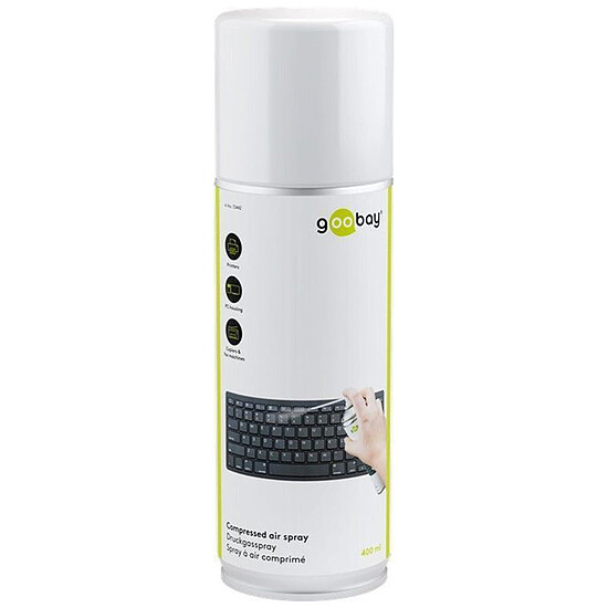 Entretien Goobay Compressed air spray (400 ml)
