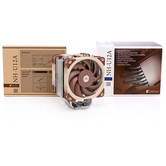 Ventirad Noctua NH-U12A + kit de fixation socket Intel LGA 1700 - Autre vue