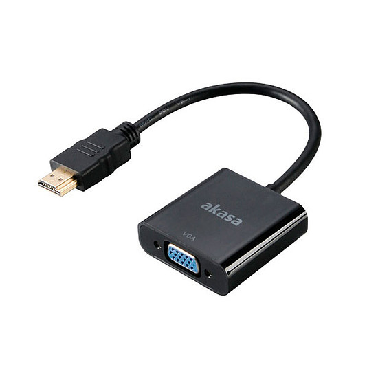 Câble VGA Akasa adaptateur HDMI / VGA