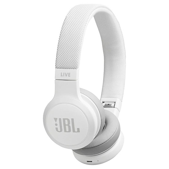Casque Audio JBL LIVE 400 BT Blanc - Casque sans fil