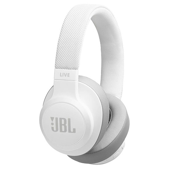 Casque Audio JBL LIVE 500 BT Blanc - Casque sans fil
