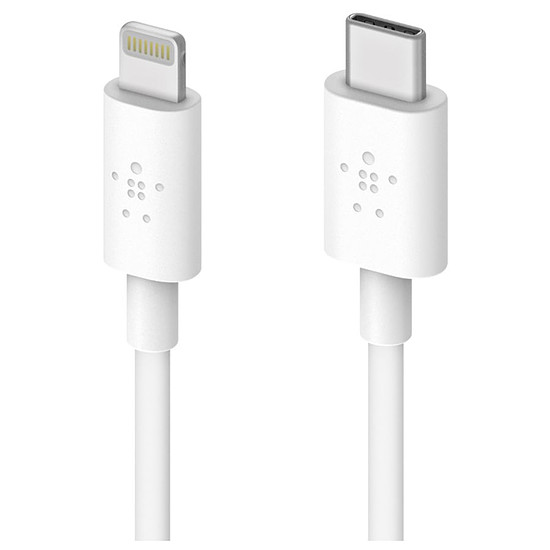 Adaptateurs et câbles Belkin Boost Charge USB-C (blanc)