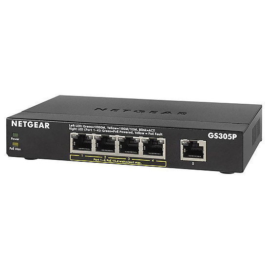 Switch et Commutateur Netgear GS305P