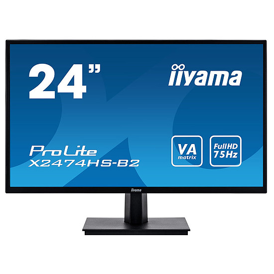 Écran PC Iiyama ProLite X2474HS-B2