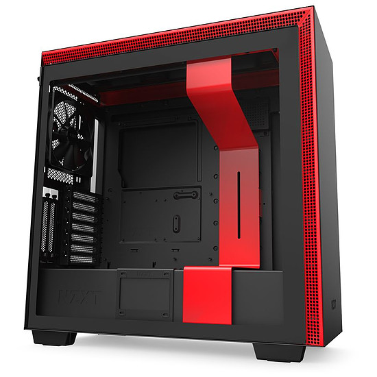 Boîtier PC NZXT H710I - Noir/Rouge