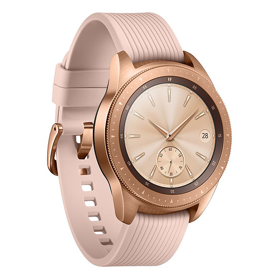 Montre connectée Samsung Galaxy Watch 4G (or impérial - rose) - 4G - 42 mm