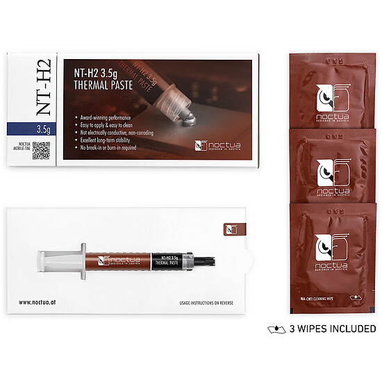 Pâte thermique PC Noctua NT-H2 - 3,5 g - Autre vue
