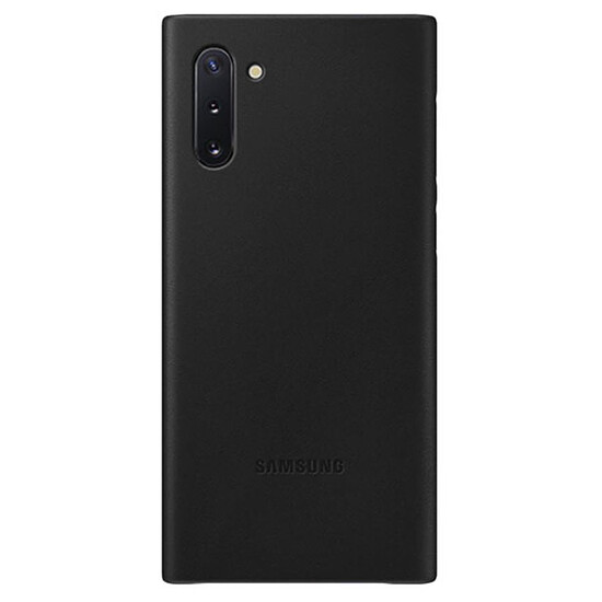 Coque et housse Samsung Coque cuir (noir) - Samsung Galaxy Note 10