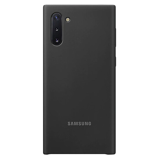 Coque et housse Samsung Coque silicone (noir) - Samsung Galaxy Note 10