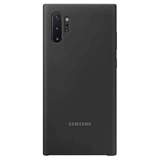 Coque et housse Samsung Coque silicone (noir) - Samsung Galaxy Note 10+