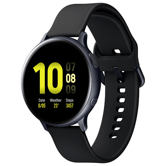 Montre connectée Samsung Galaxy Watch Active 2 (Noir Carbone) - GPS - 44 mm