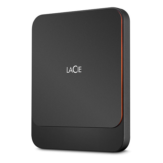 Disque dur externe LaCie Portable SSD Smoking Black - 500 Go