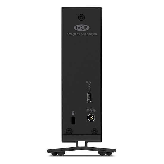 Disque dur externe LaCie d2 Professional USB-C - 20 To (Mist Grey) - Autre vue