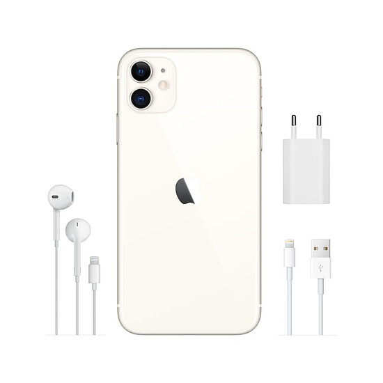 Smartphone reconditionné Apple iPhone 11 (blanc) - 64 Go · Reconditionné - Autre vue