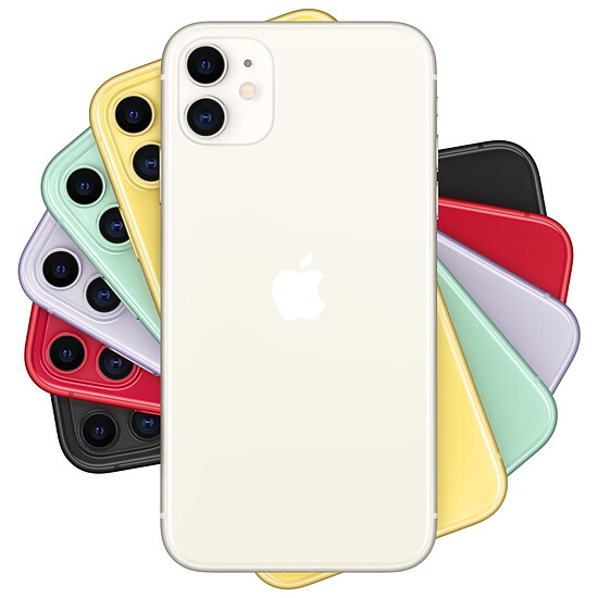 Smartphone reconditionné Apple iPhone 11 (blanc) - 128 Go · Reconditionné - Autre vue