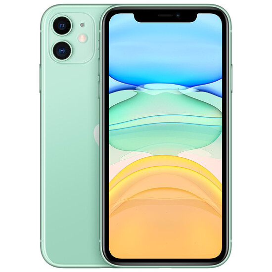 Smartphone Apple iPhone 11 (vert) - 64 Go