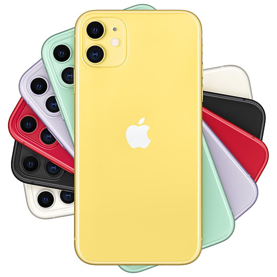 Smartphone reconditionné Apple iPhone 11 (jaune) - 64 Go · Reconditionné - Autre vue