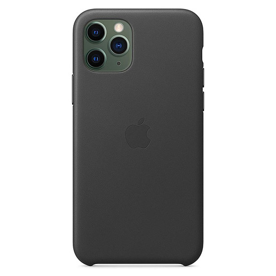 Coque et housse Apple Coque en cuir (Noir) - iPhone 11 Pro