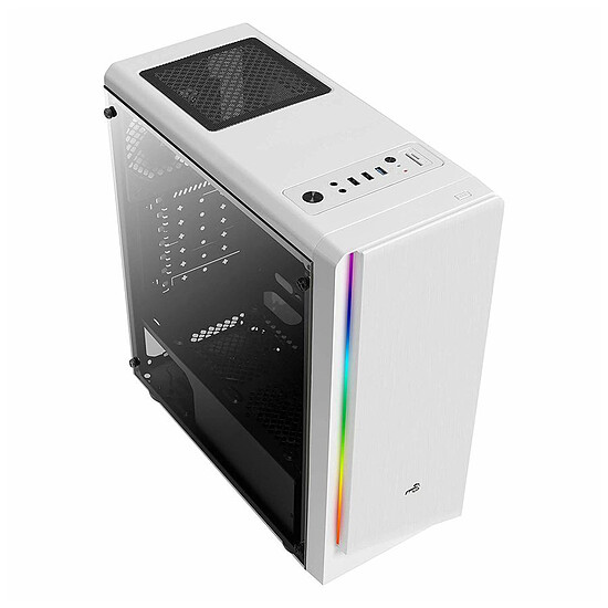Boîtier PC AeroCool Rift Tempered Glass - Blanc - Autre vue