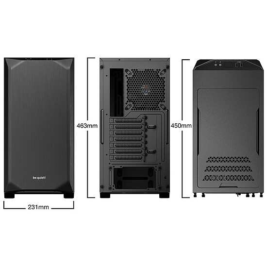 Boîtier PC be quiet! Pure Base 500 - Noir - Autre vue