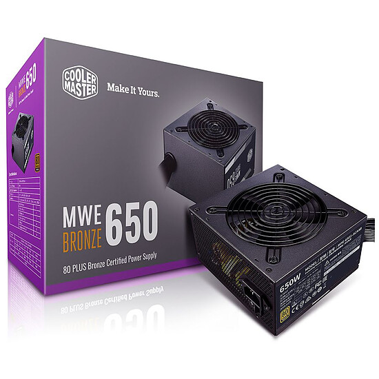 Alimentation PC Cooler Master MWE 650W Bronze V2