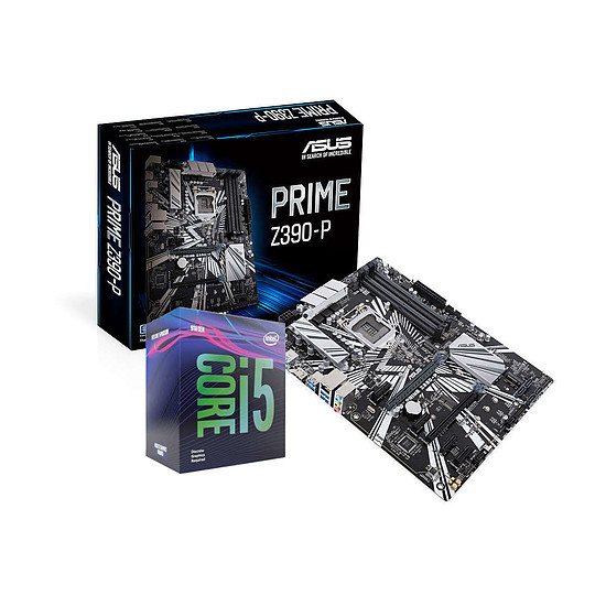 Kit upgrade PC Intel Core i5-9400F + Asus PRIME Z390-P