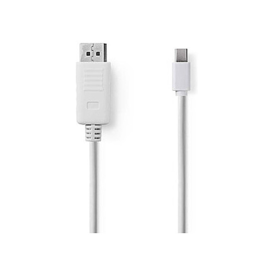 Câble DisplayPort NEDIS Câble Mini DisplayPort mâle vers DisplayPort mâle - Autre vue