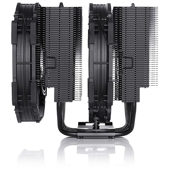 Ventirad Noctua NH-D15 Chromax Black + kit de fixation socket Intel LGA 1700 - Autre vue