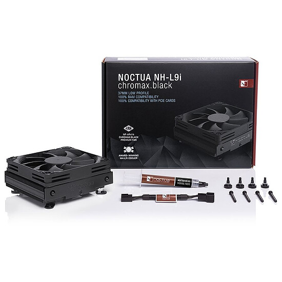 Ventirad Noctua NH-L9i-17xx Chromax Black - Autre vue