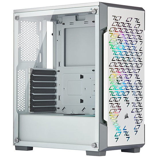 Boîtier PC Corsair ICUE 220T RGB Airflow - Blanc