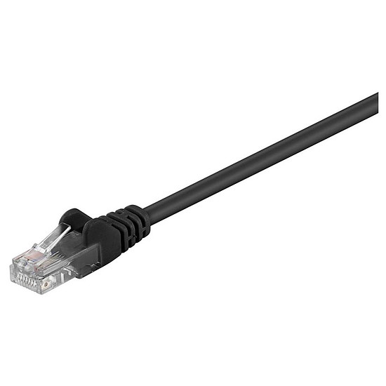 Câble RJ45 Cable RJ45 Cat 5e UTP (noir) - 5 m