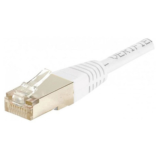 Câble RJ45 Câble Ethernet RJ45 Catégorie 6 F/UTP (Blanc)- 3 m