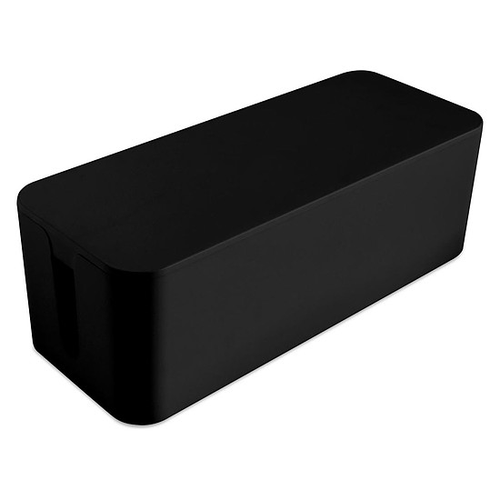 Boîte cache câbles (noir) XL 23411 - Rangement Générique sur Materiel.net