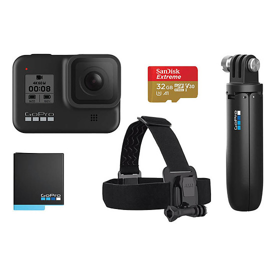 Caméra sport GoPro HERO8 Black Pack